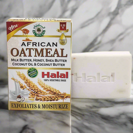 African Oatmeal Halal Soap - 6.3 OZ