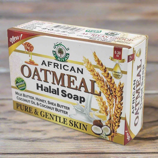 African Oatmeal Halal Soap - 6.3 OZ