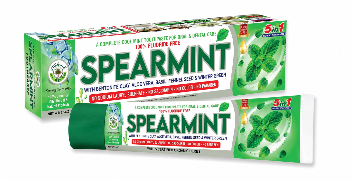 Spearmint thoothpaste
