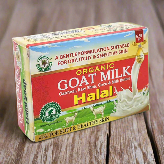 Organic Goat Milk Halal Soap - 6.3 OZ