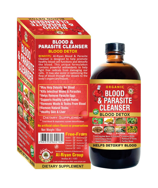 Blood and Parasite cleanser blood detox Bitter (Herbal Gut & Digestive Support)