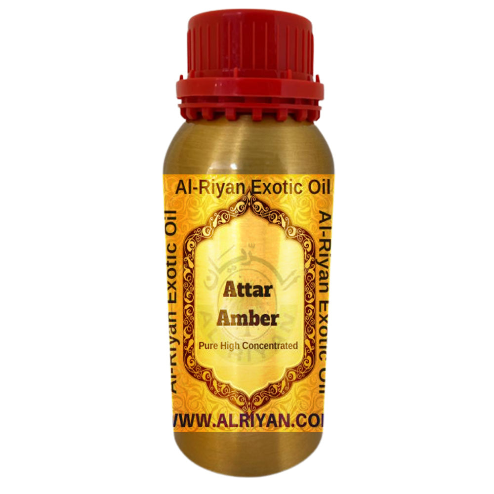 ATTAR AMBER IMPORTED HIGH CONCENTRATED PERFUME OIL - 1/3 OZN