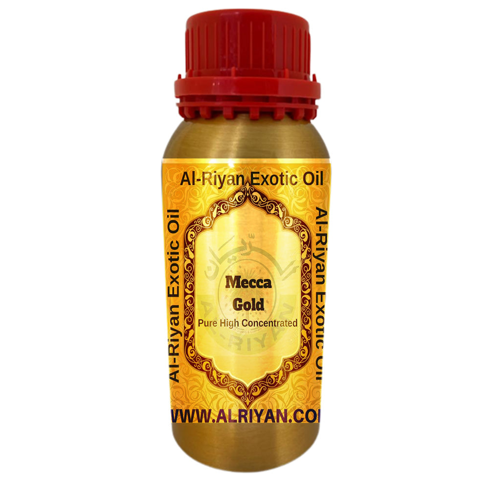 MECCA GOLD IMPORTED HIGH CONCENTRATED PERFUME OIL - 1/3 OZN