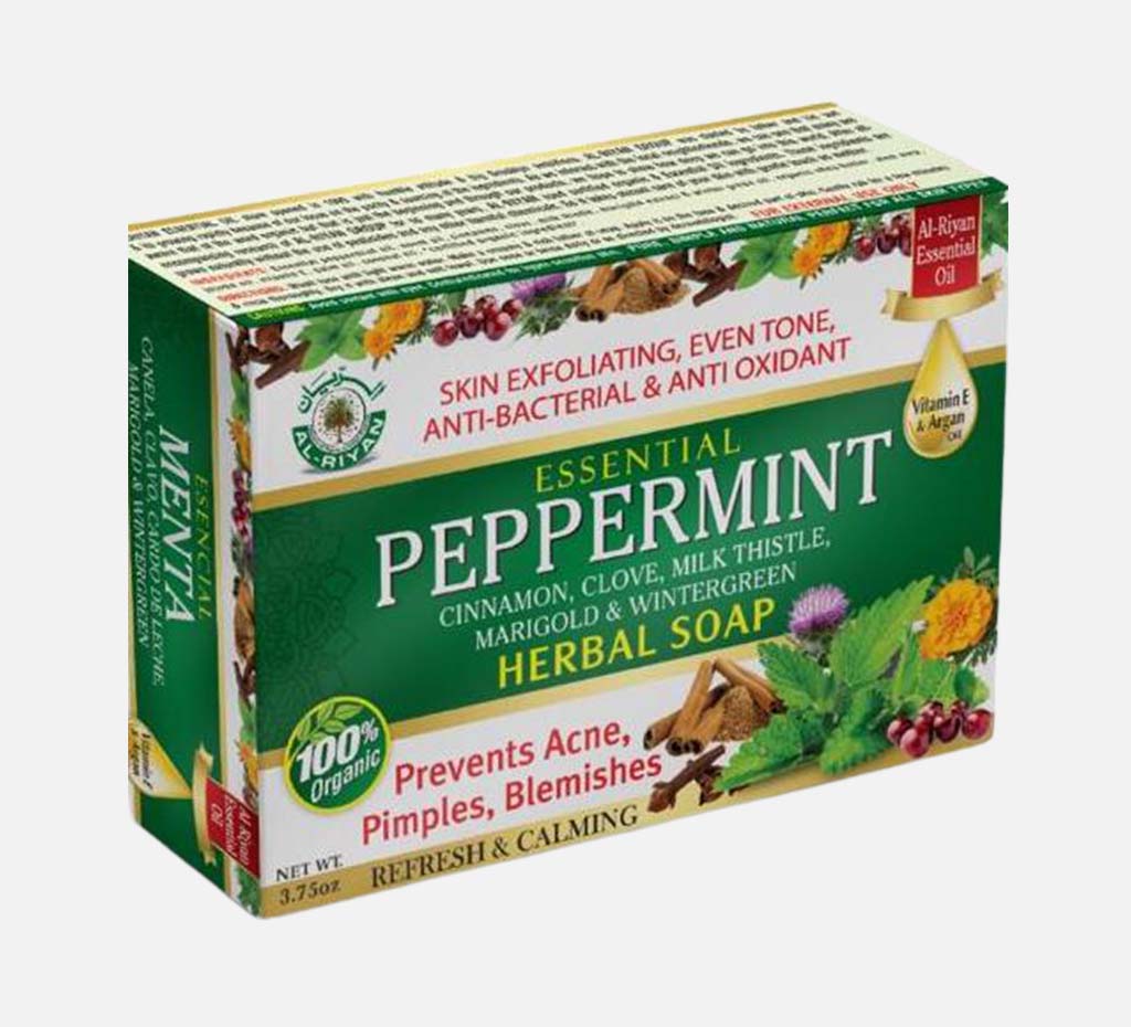 100% ORGANIC PEPPERMINT SOAP
