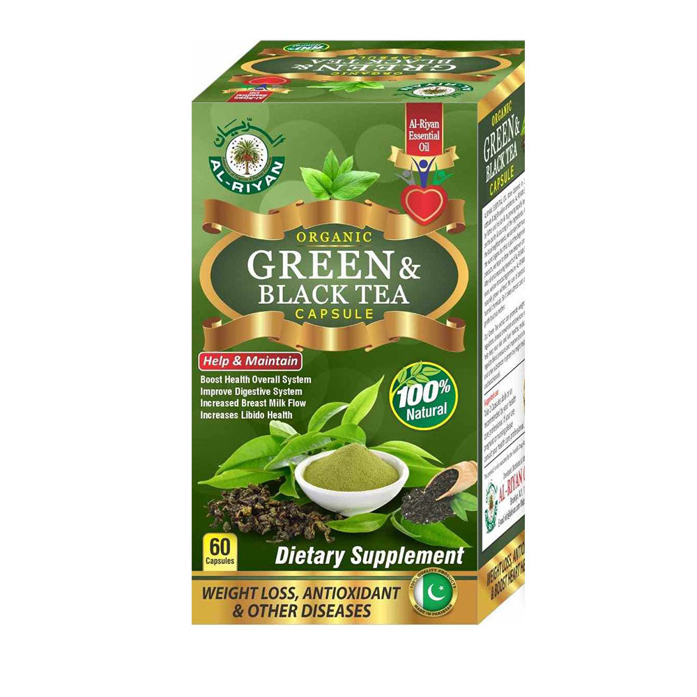 GREEN & BLACK TEA CAPSULES