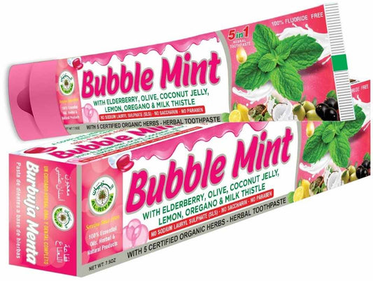 BUBBLE MINT TOOTHPASTE  (72 pcs)