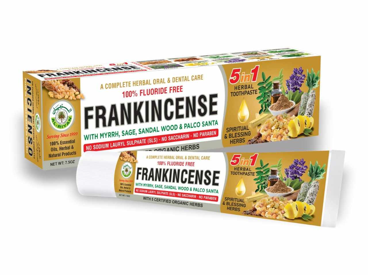 FRANKINCENSE TOOTHPASTE (72 pcs)