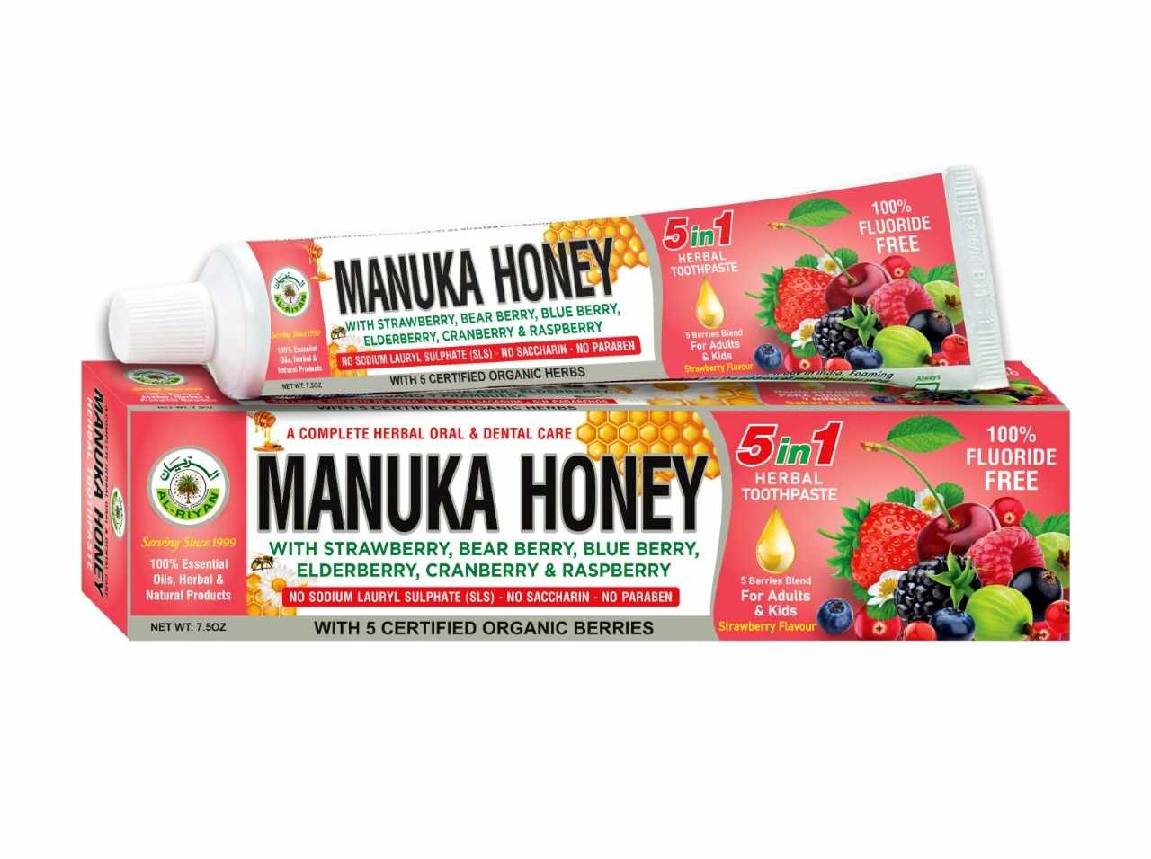 MANUKA HONEY HERBAL TOOTHPASTE (06 pcs)