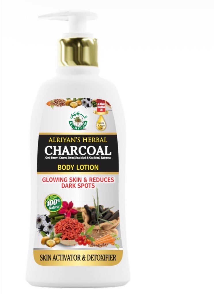 Charcoal Detox Body Lotion – Purifying & Deep Hydration