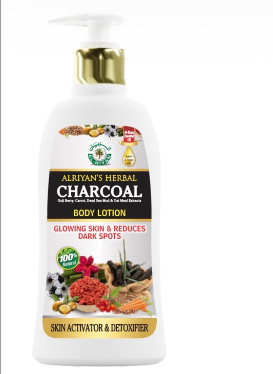Charcoal Detox Body Lotion – Purifying & Deep Hydration