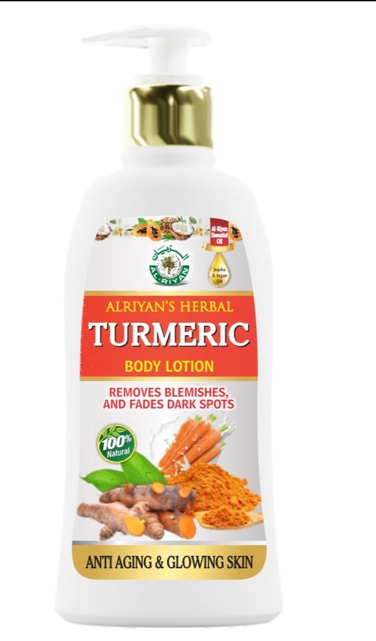 AL-RIYAN Golden Glow Turmeric Luxury Lotion