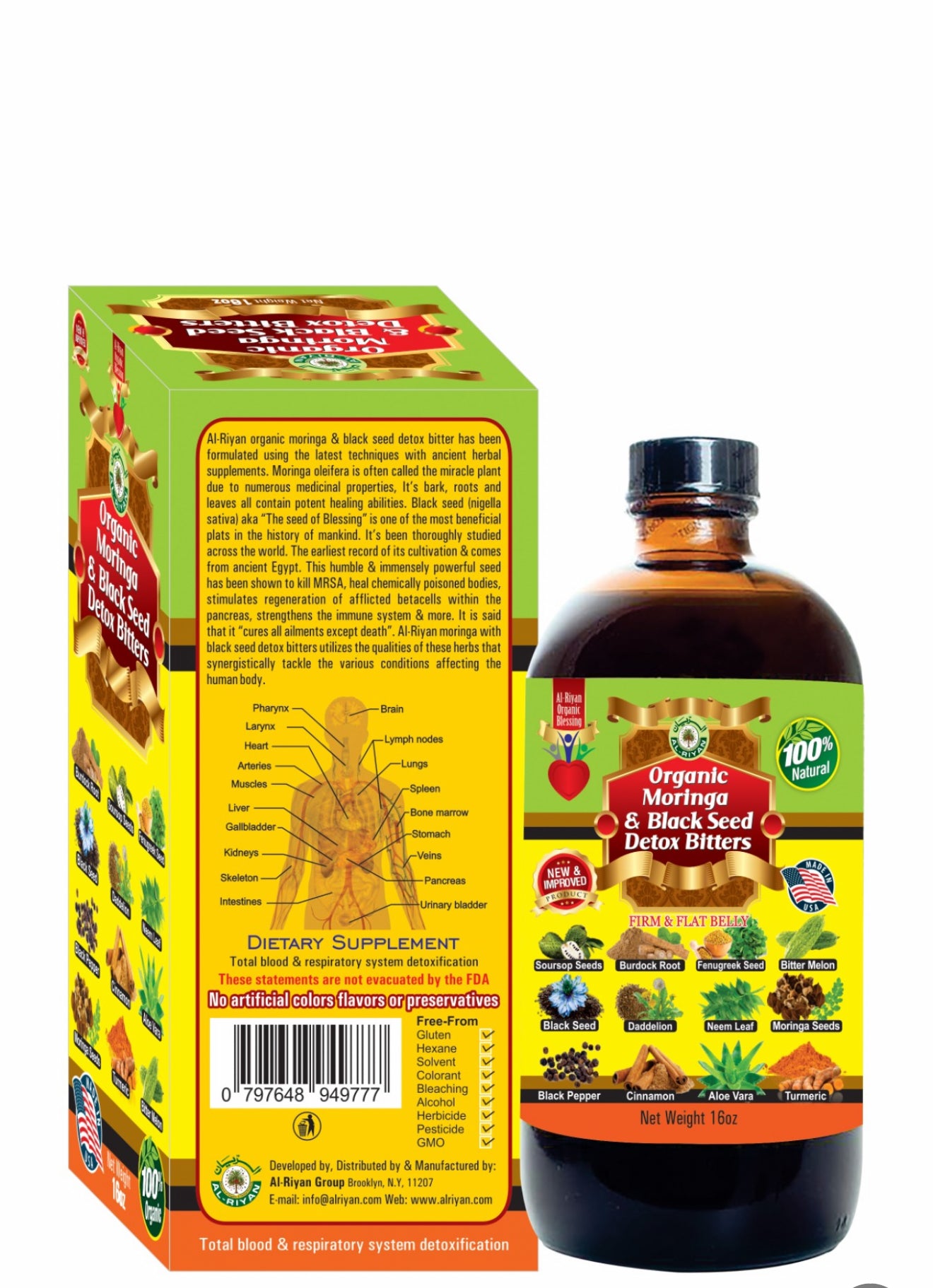 Black Seed Moringa Bitters