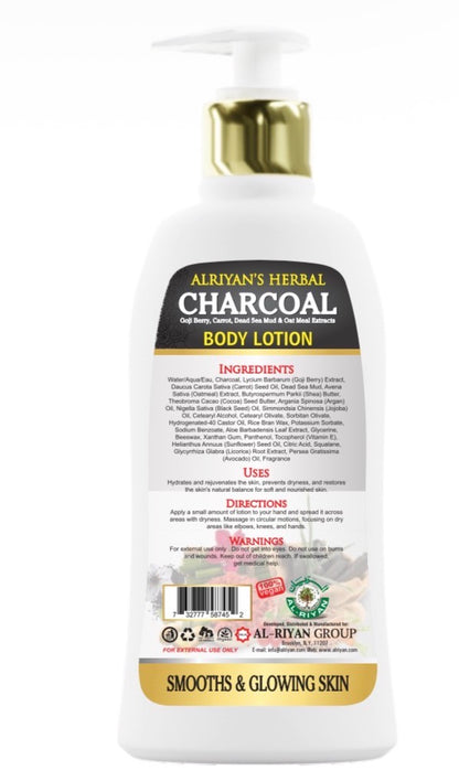 Charcoal Detox Body Lotion – Purifying & Deep Hydration