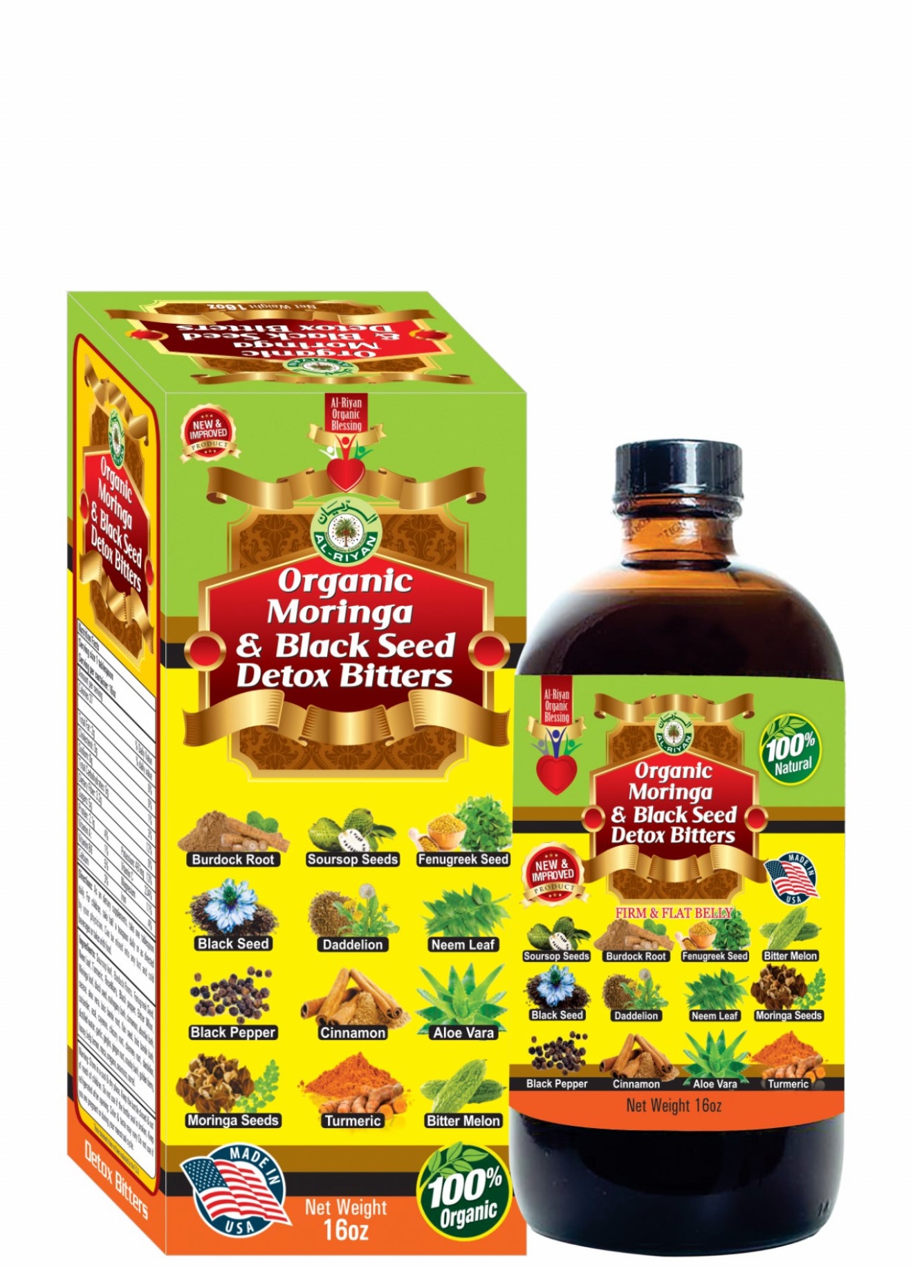 Black Seed Moringa Bitters