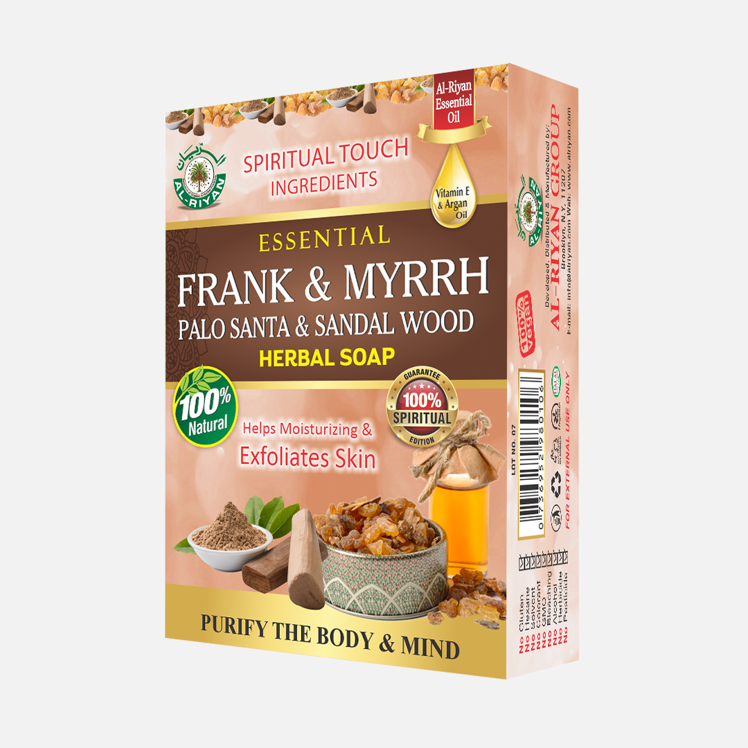 100% Natural Frank & Myrrh Spritual Soap