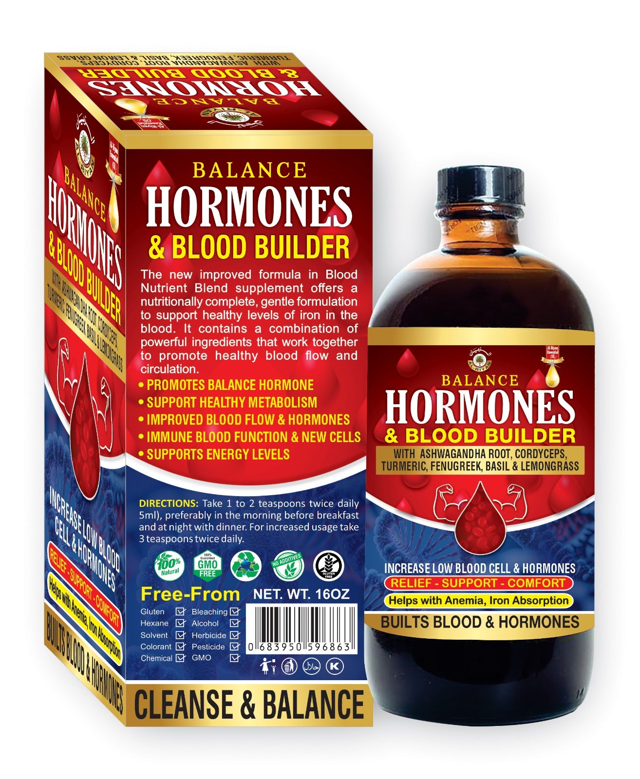 Hormones & Blood Builder Bitters