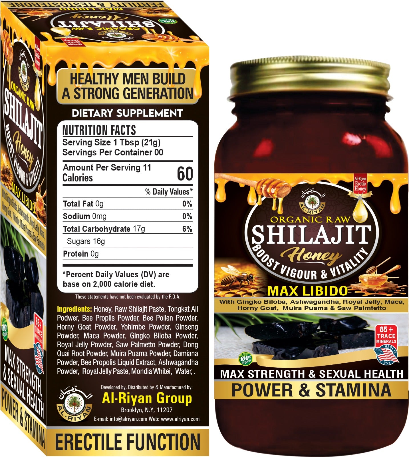 RAW SHILAJIT HONEY