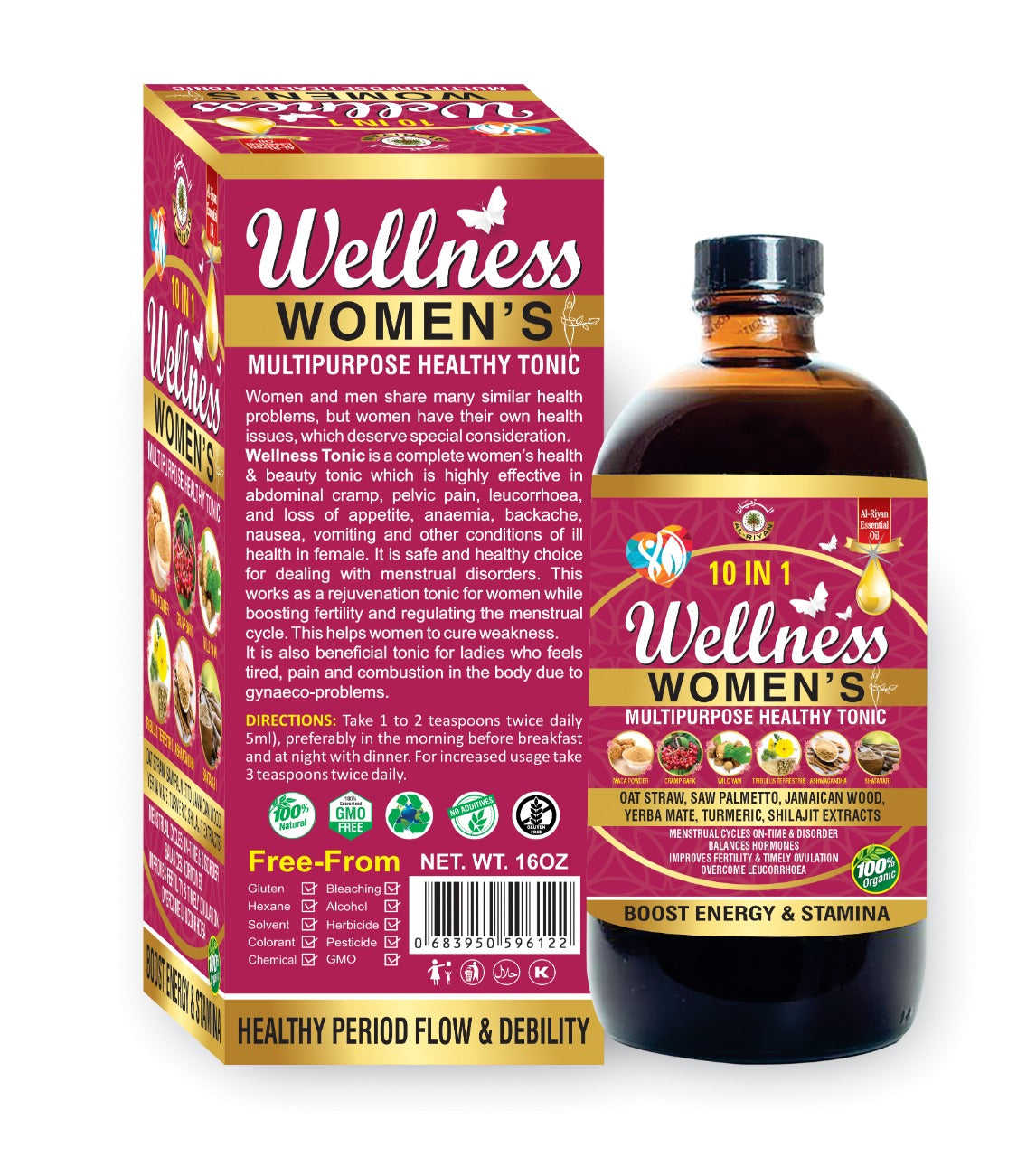 ORGANIC WOMAN WELLNESS BITTER