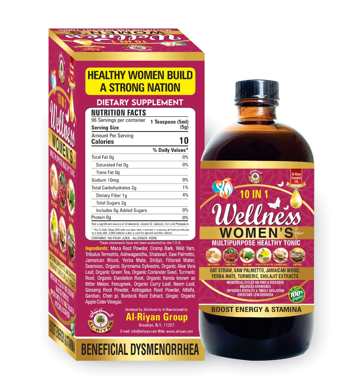 ORGANIC WOMAN WELLNESS BITTER