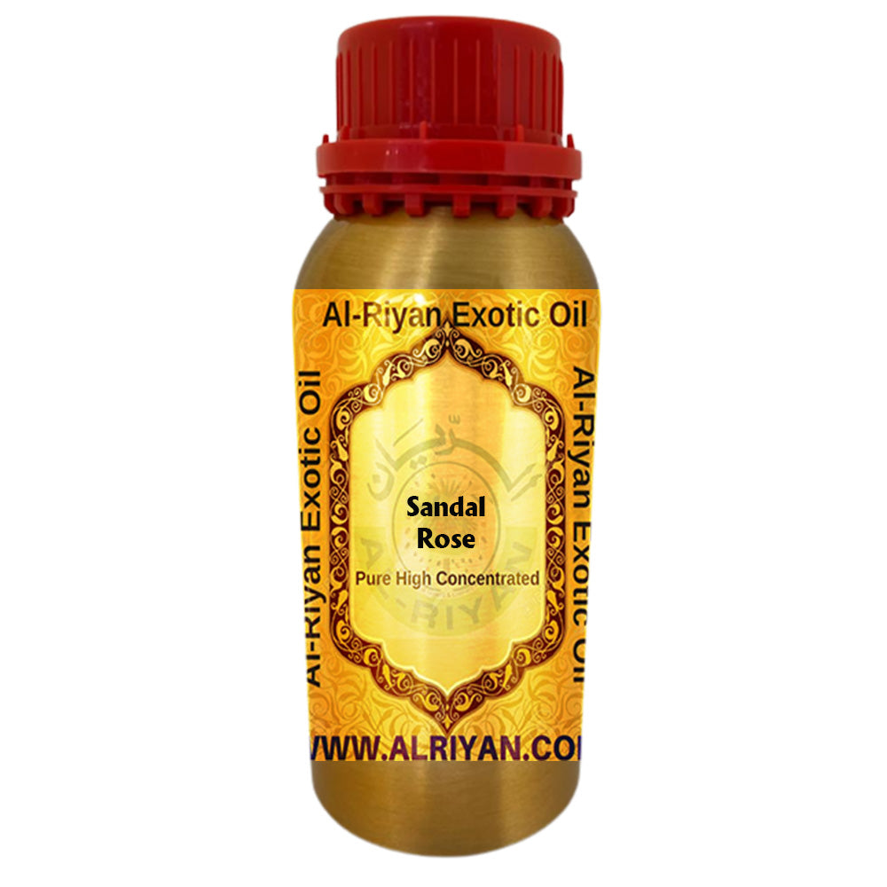 SANDAL ROSE IMPORTED HIGH CONCENTRATED PERFUME OIL - 1/3 OZN