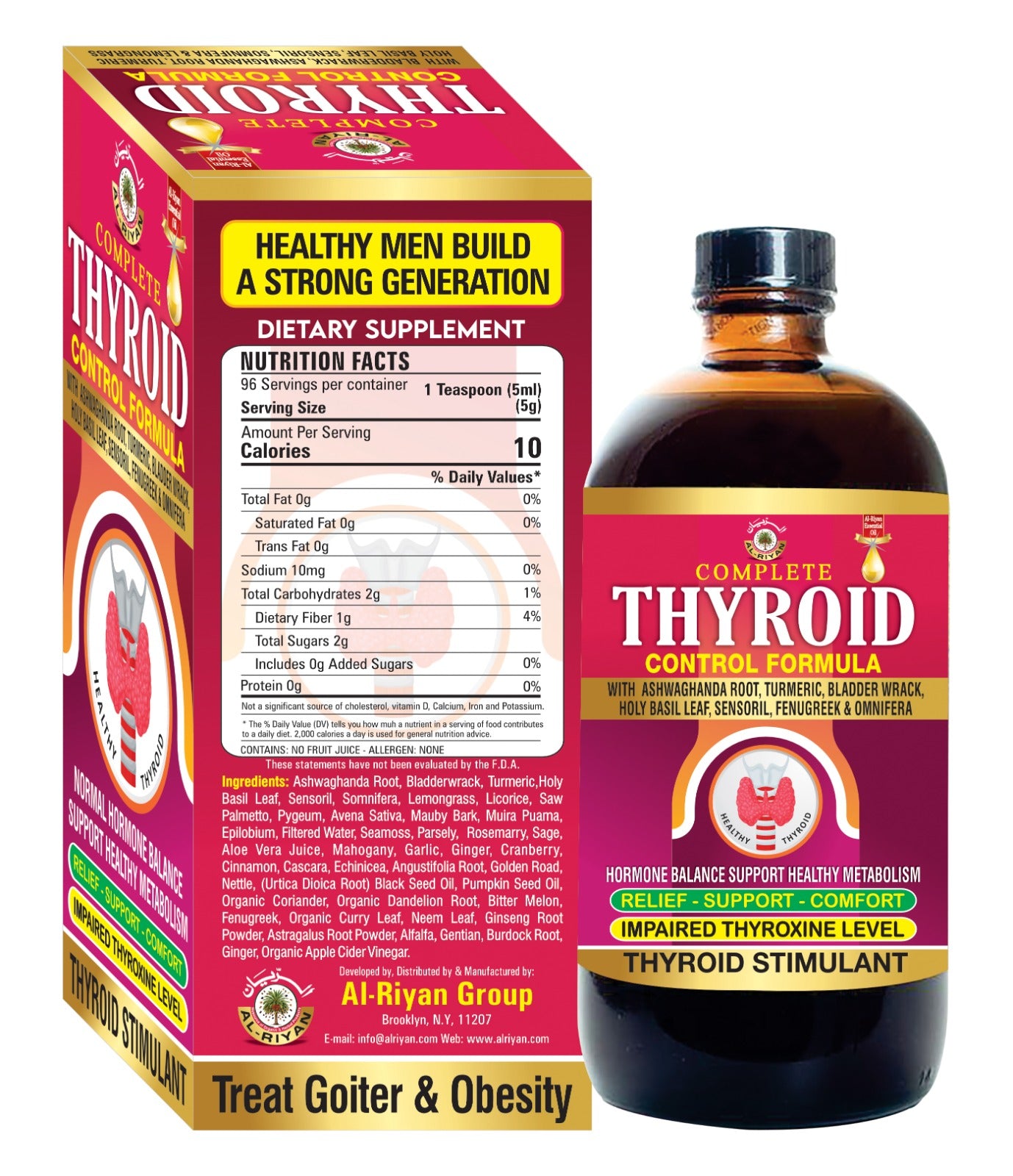 Thyroid control formula Bitter