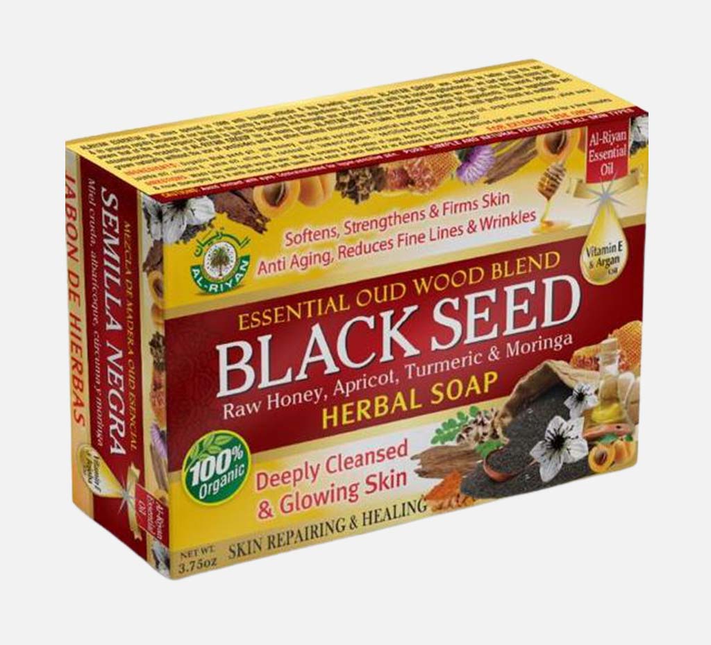 100% ORGANIC BLACK SEED ESSENTIAL OUD SOAP
