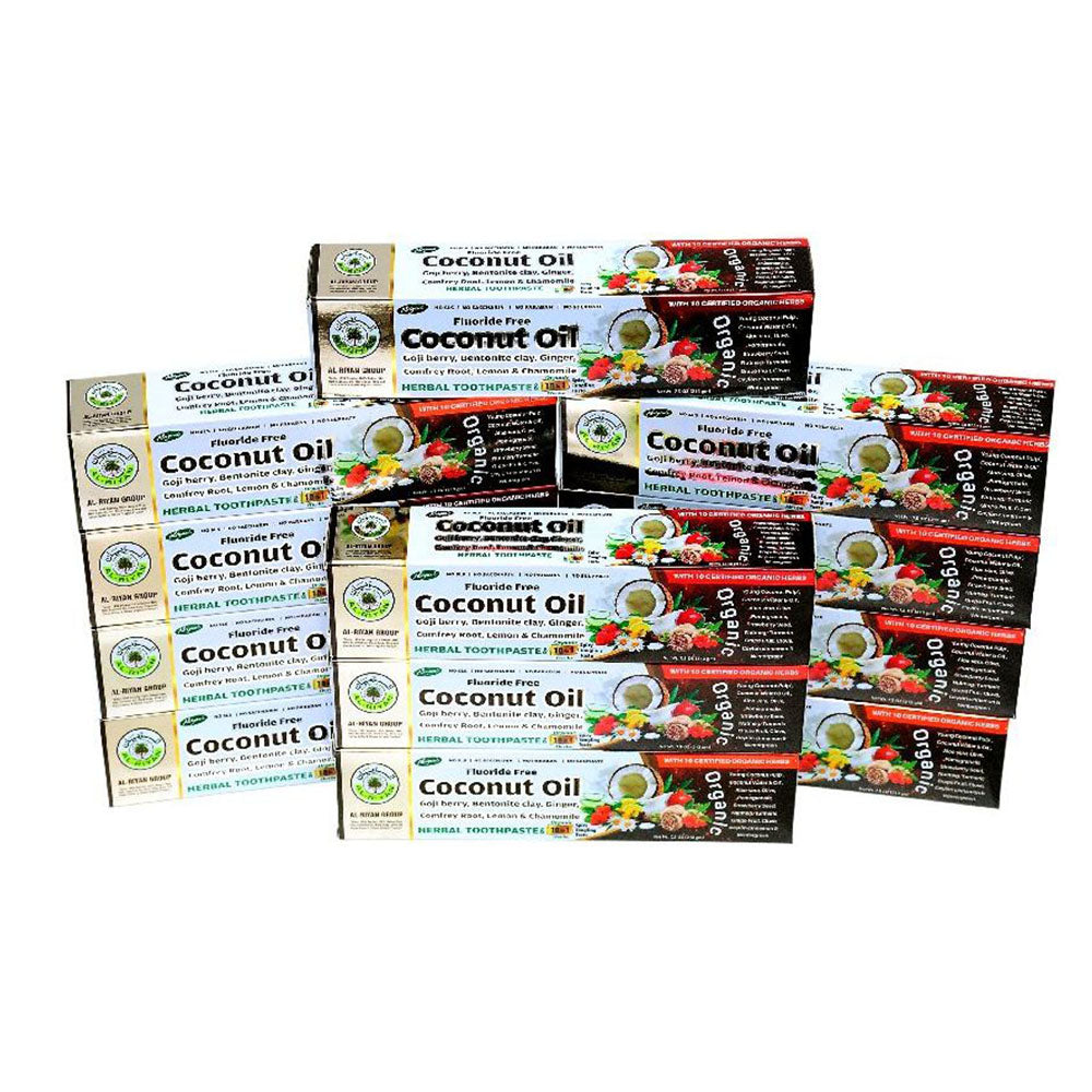 COCONUT OIL TOOTHPASTE