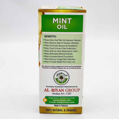 100% PURE MINT OIL