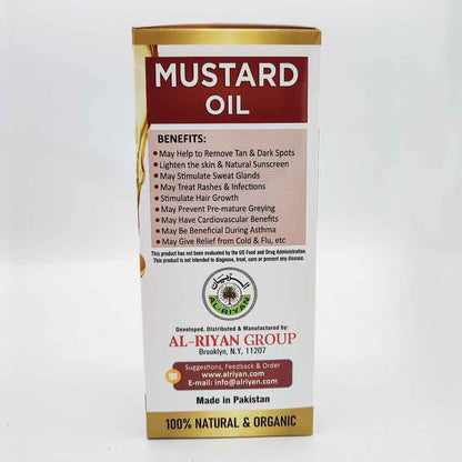100% PURE MUSTARD OIL