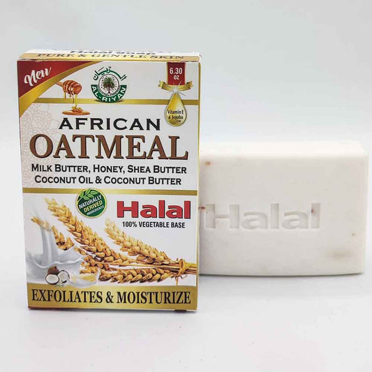 African Oatmeal Halal Soap - 6.3 OZ