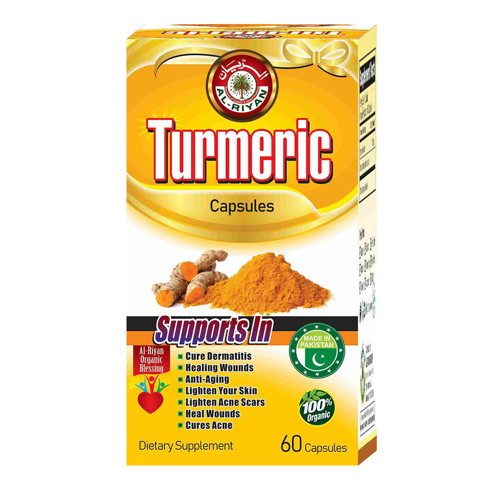 100% NATURAL TURMERIC CAPSULES