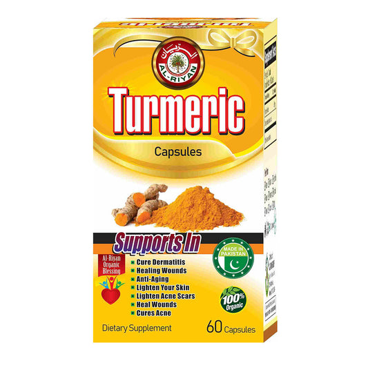 100% NATURAL TURMERIC CAPSULES