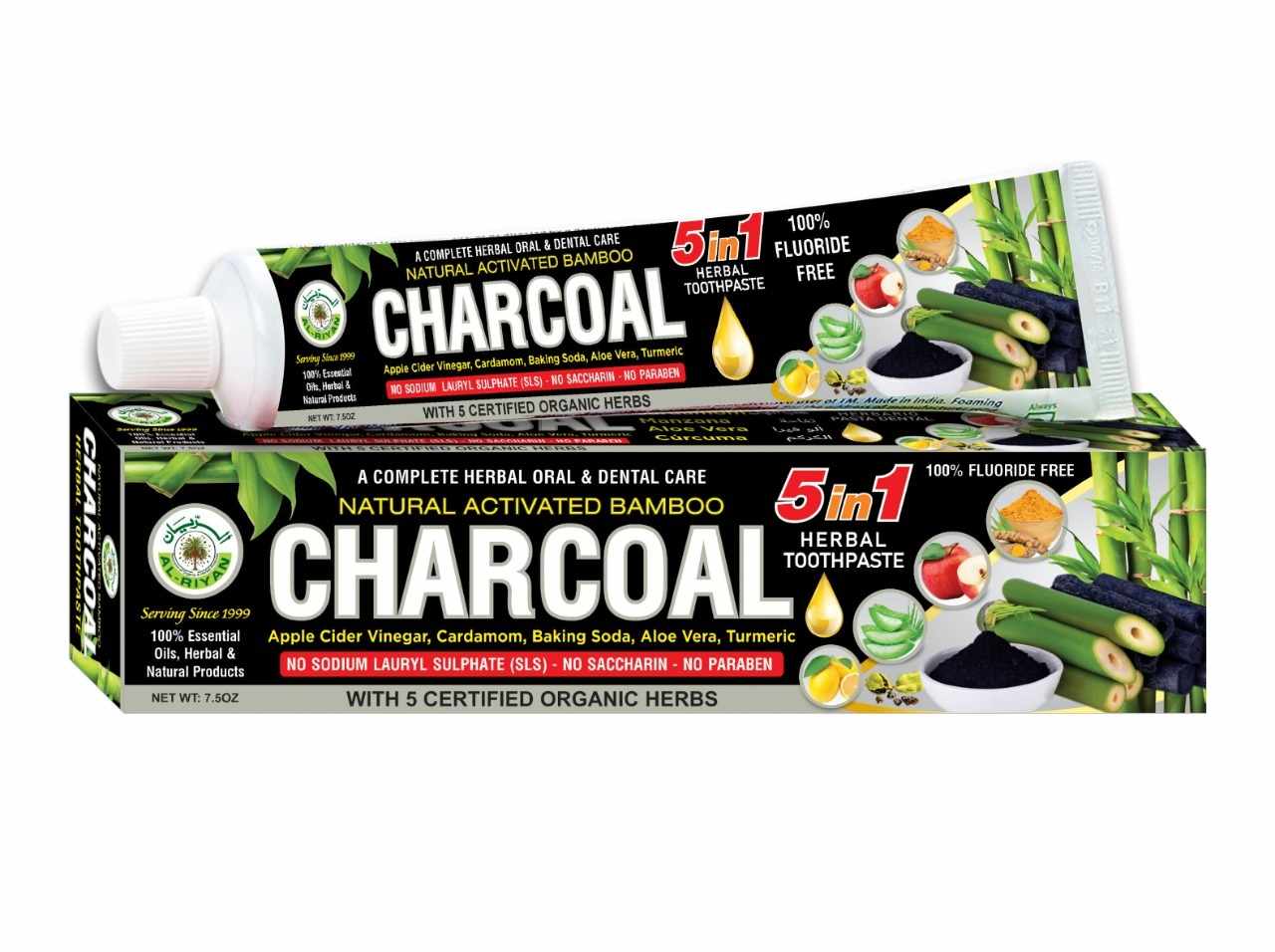 Charcoal Toothpaste – AlRIYAN