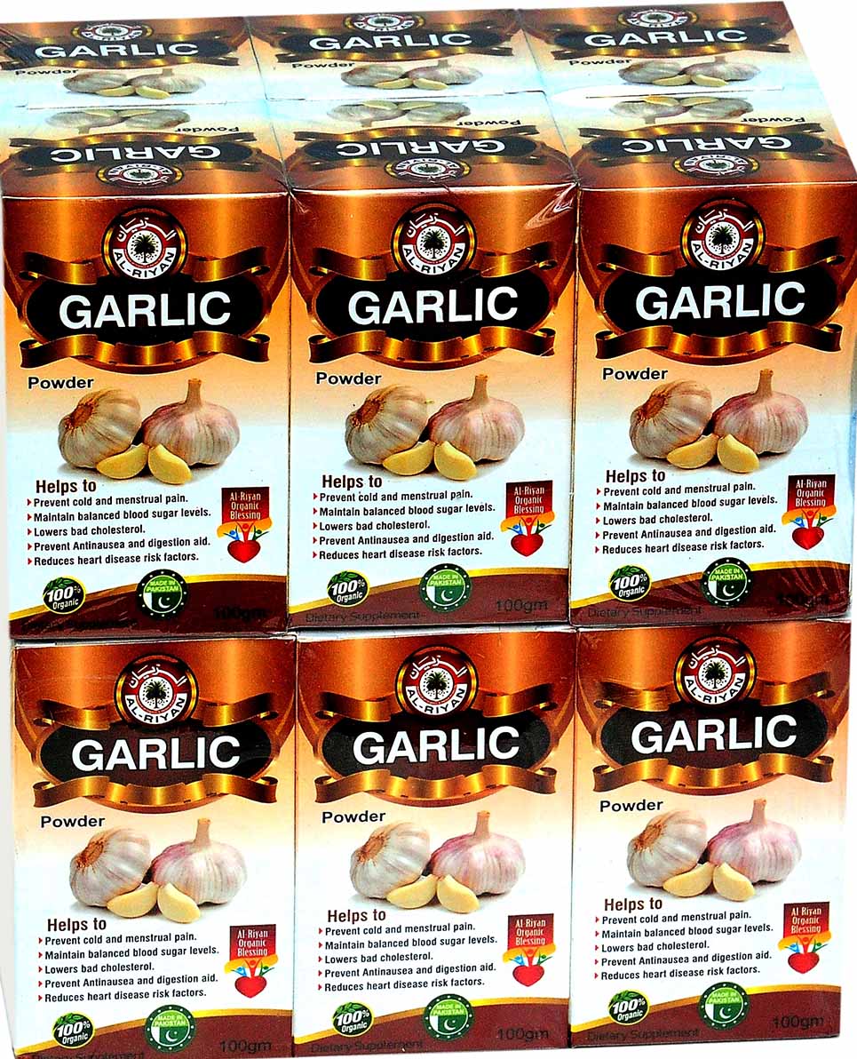 100% NATURAL GARLIC POWDER