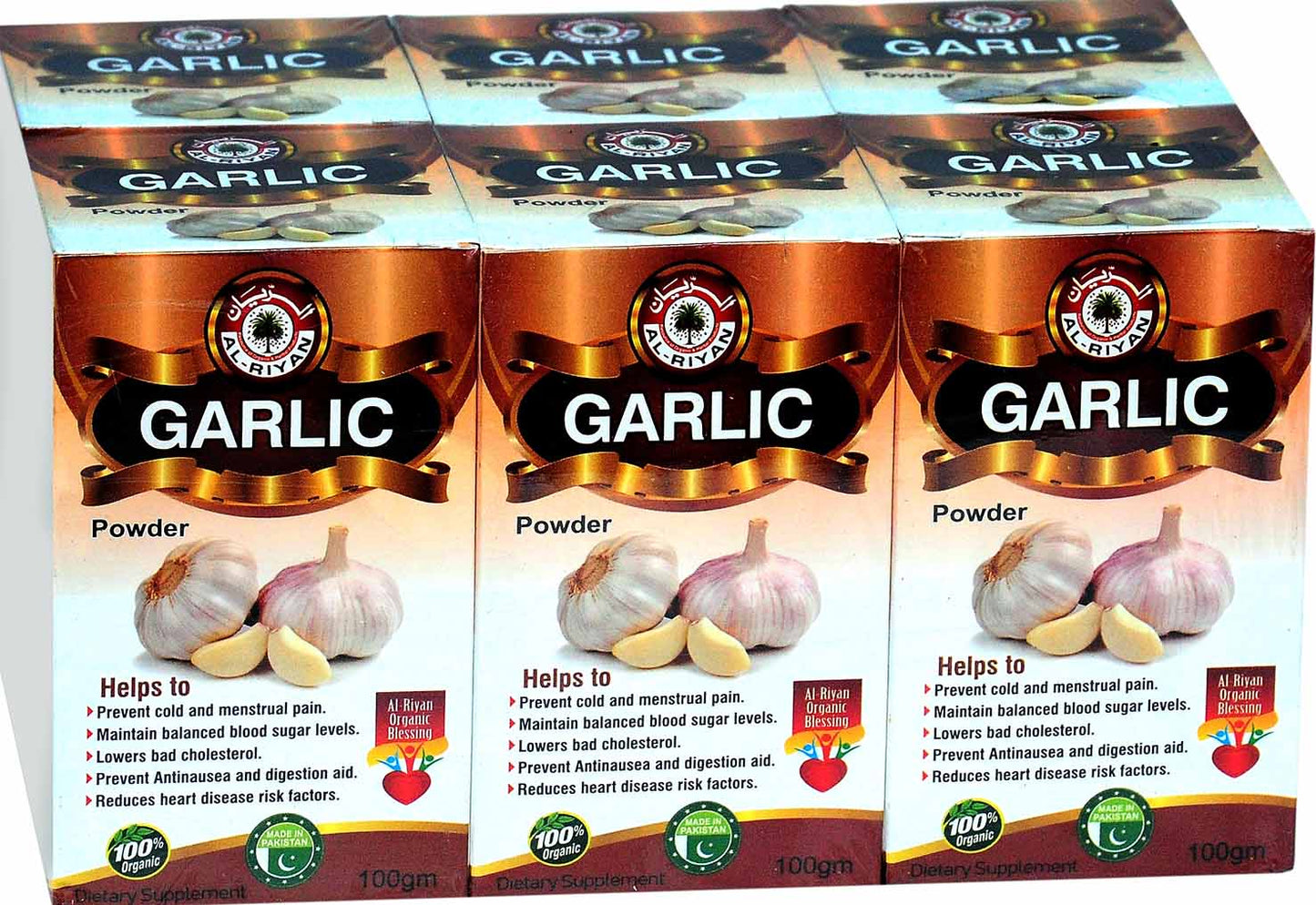 100% NATURAL GARLIC POWDER