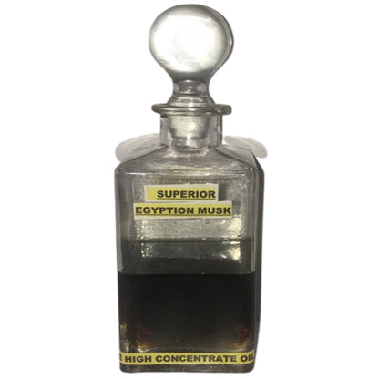 SUPERIOR EGYPTIAN MUSK IMPORTED HIGH CONCENTRATED PERFUME OIL - 1/3 OZN
