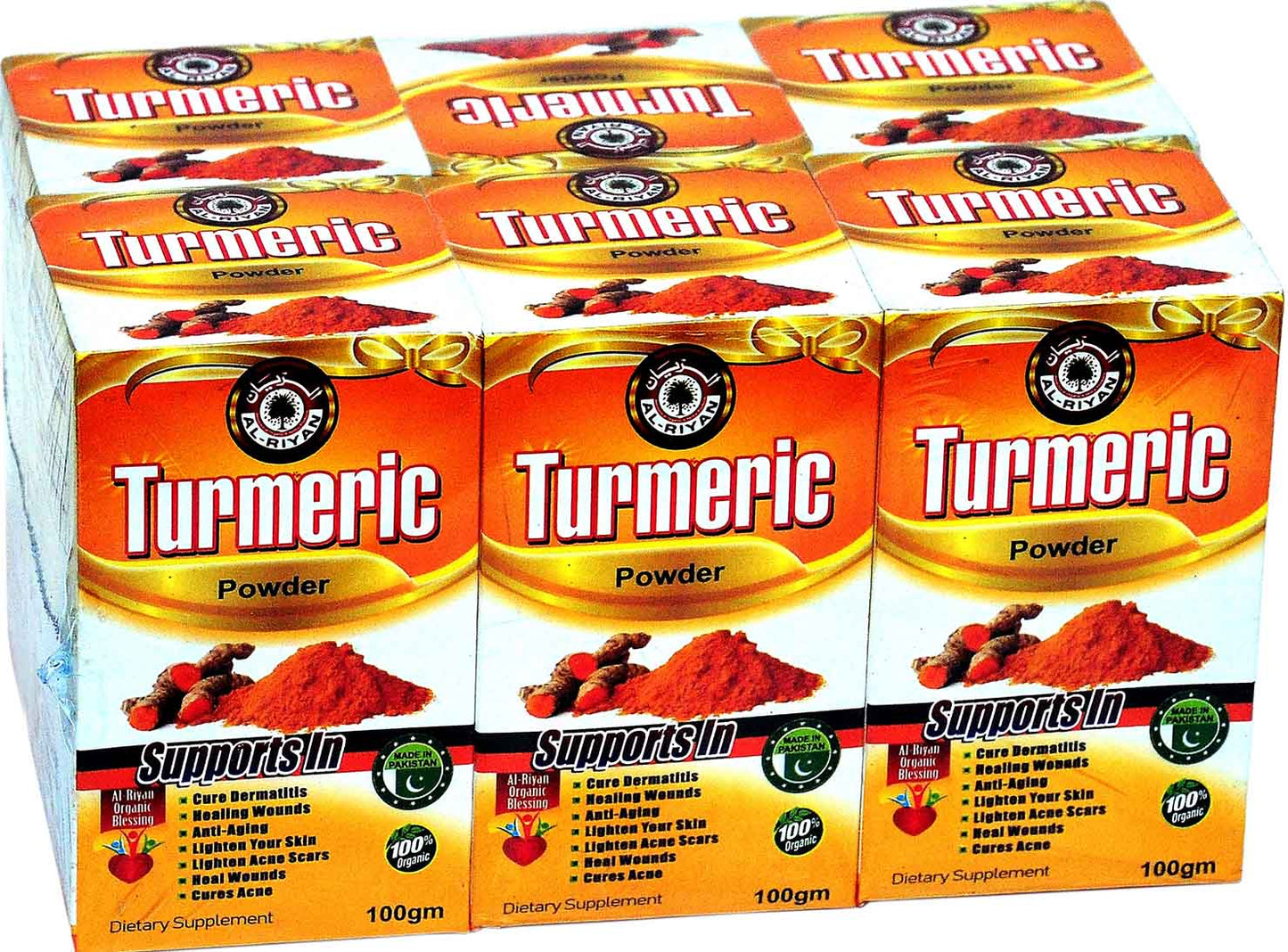 100% NATURAL TURMERIC CAPSULES